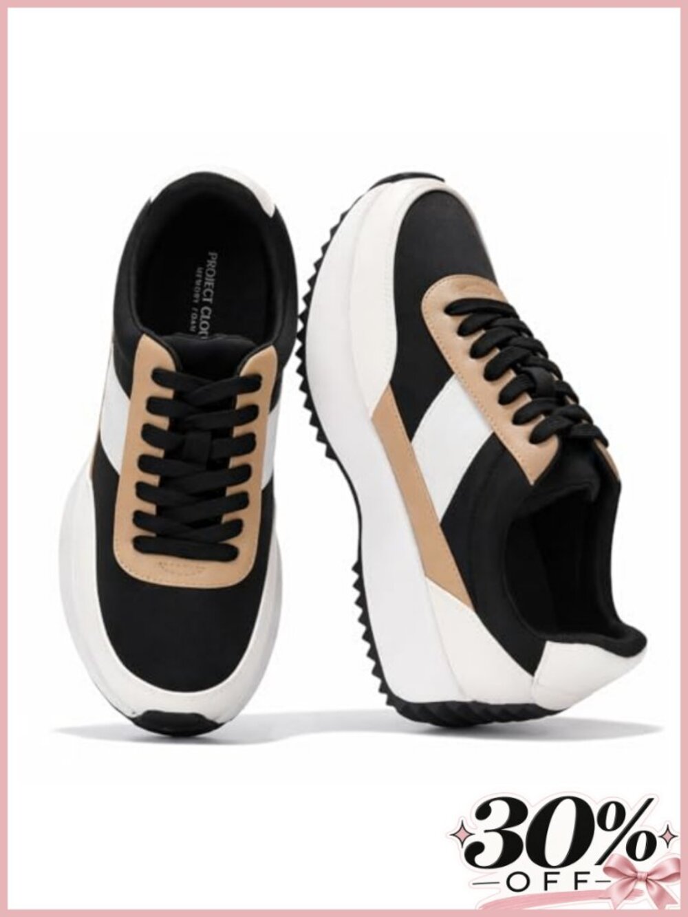 Womens Sneakers Memory Foam Lightweight Lace Up Casual Walking Shoes